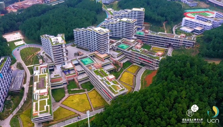 航拍艺职大丨40个镜头带你空中看校园风光~