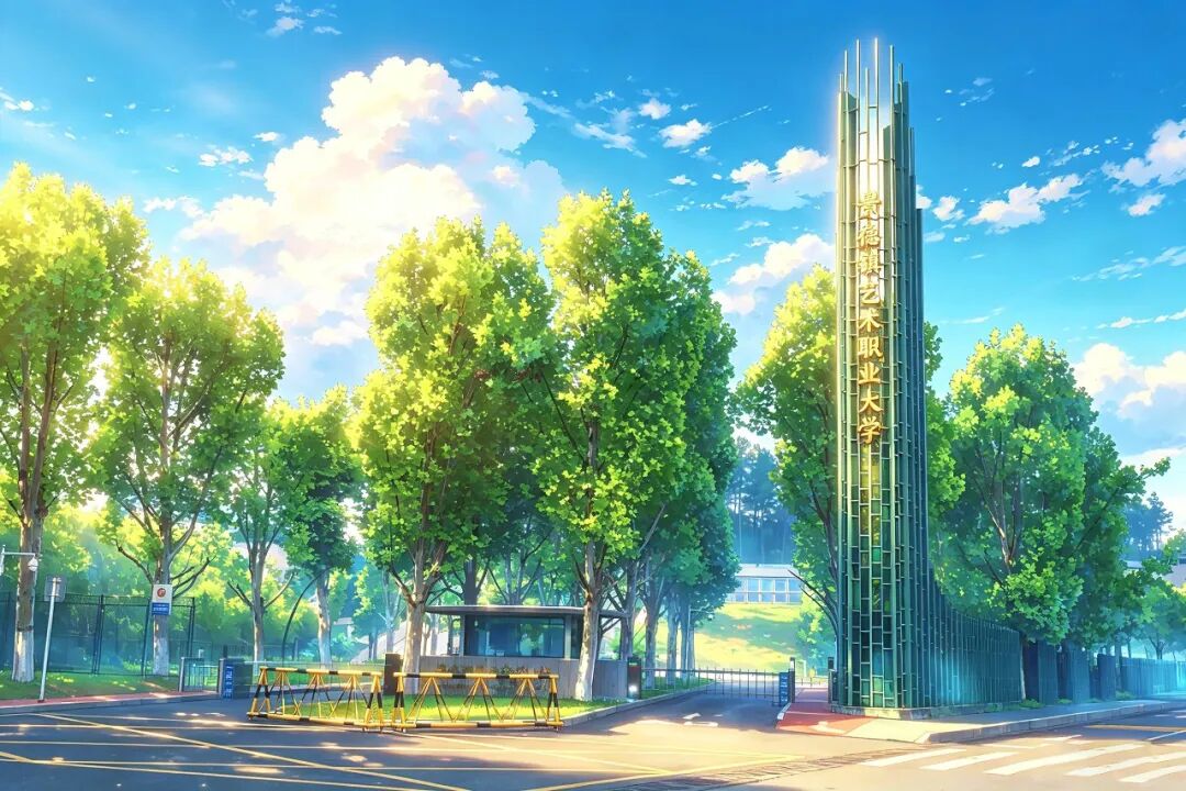 用新海诚的方式打开校园→